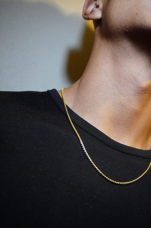 CADENA ROLO — Oro Laminado 18K